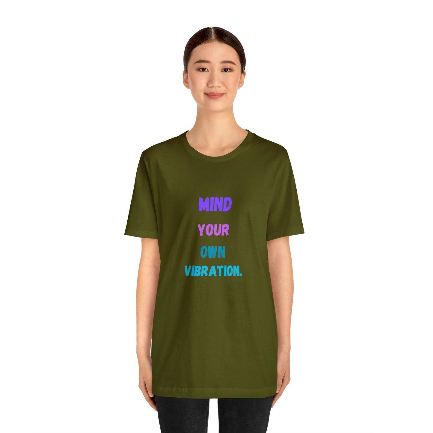 Spiritual shirt Mind your own vibration t-shirt Zen gift for her gift for him yogawear meditation gifts best friend Christmas gift