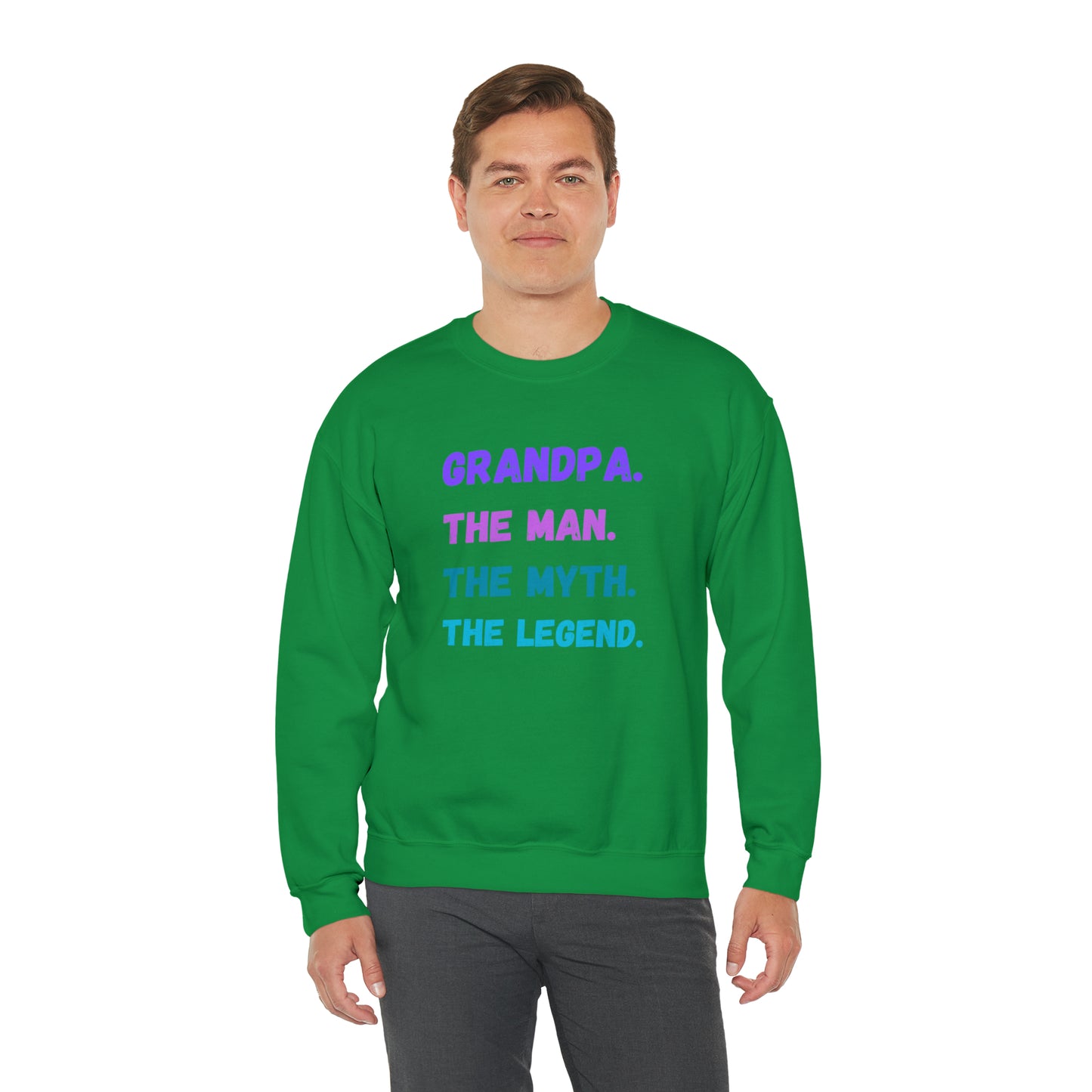Grandpa the man the myth the legend sweatshirt gift for Dad and me shirts Father's day gifts best friend sweater Christmas gift for dad
