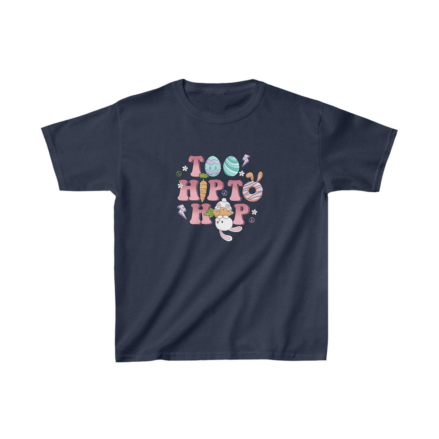 Too Hip to hop easter shirt easter bunny shirt egg hunting unicorn birthday shirt birthday party shirt Christmas shirt Rainbow cloud kid shirt birthday shirts birthday