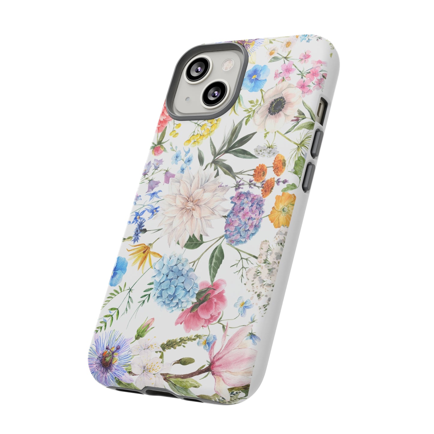 Floral phone case mother's day gift best friend gift for her gift for him flower cell phone cases Tough Cases