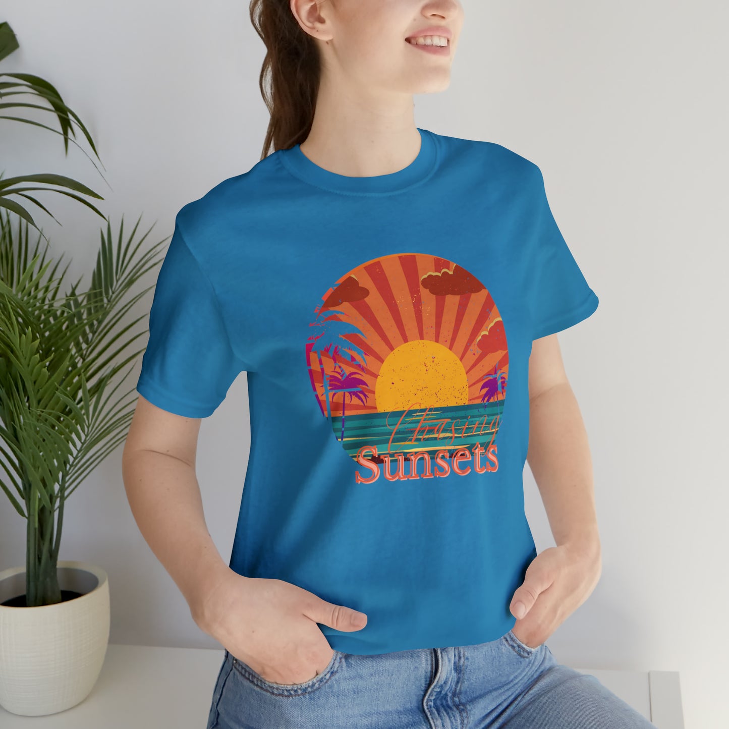Chasing Sunsets shirt Adventurer shirt Good vibes only T shirt gift for her gift for him vacation shirt best friend