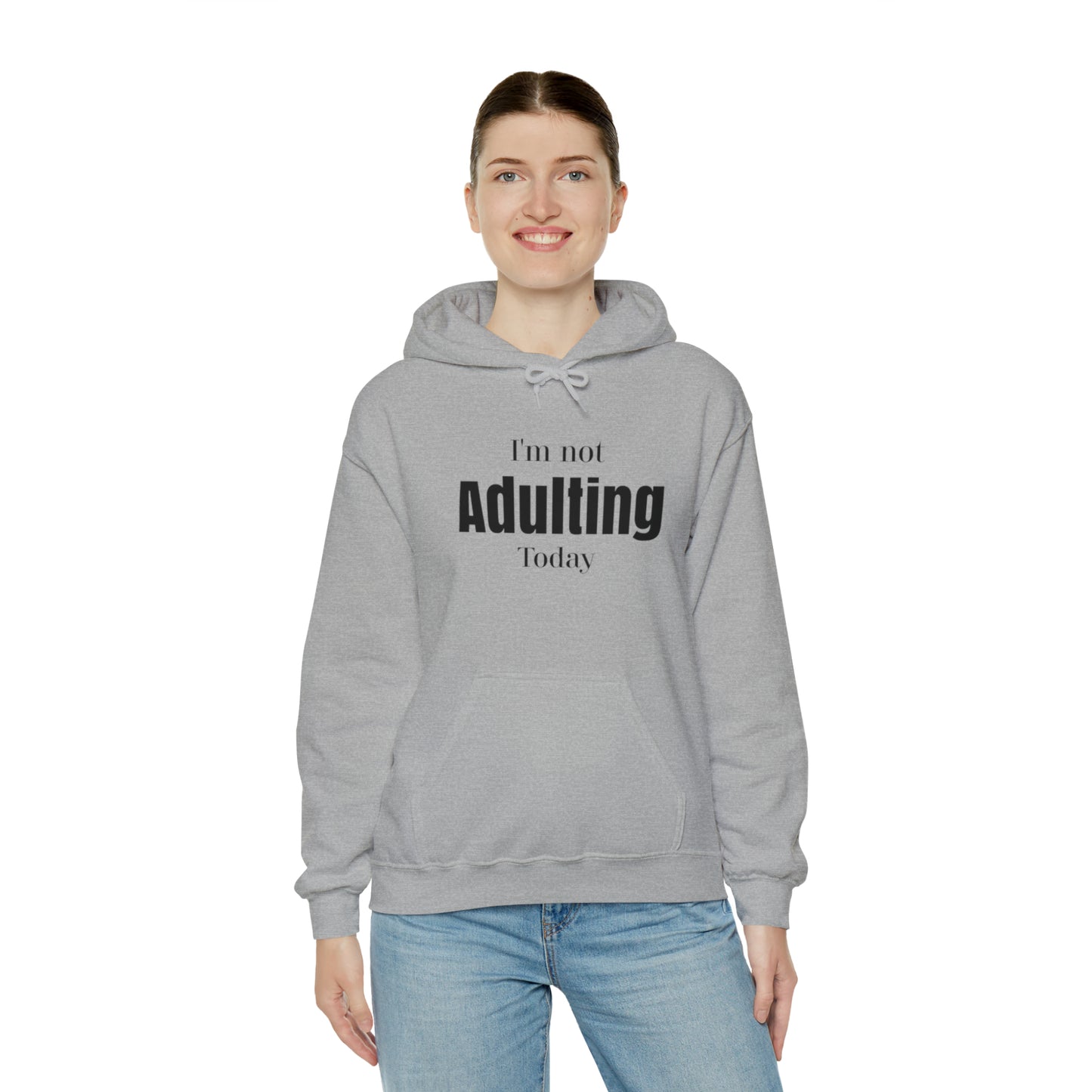 Adulting Sweatshirt unisex, I'm not adulting today, Funny adulting shirt Christmas Sweater,Christmas boss mom,Holiday Christmas gift