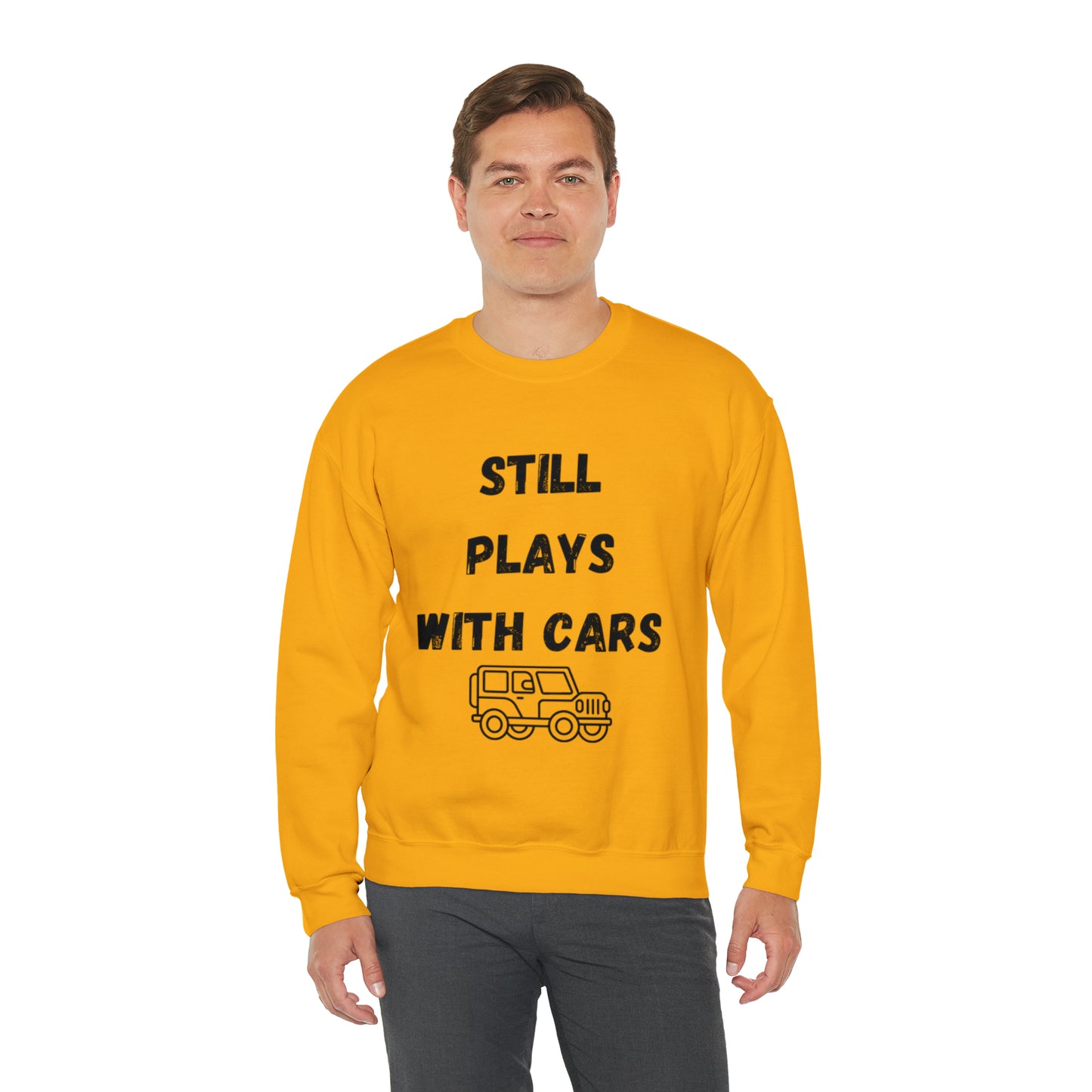 Funny Men sweatshirt, Still Plays with cars shirt, I'll be In The Garage Shirt, Fathers Day Gift, Dad shirt, Husband birthday Gift, mechanic