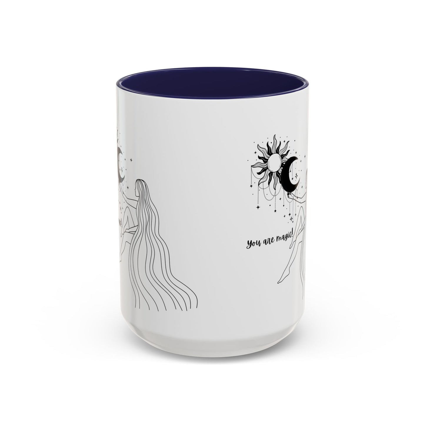 You are Magic mug coffee mug Spiritual gift moon mug witchy mug Goddess gift supervisor mug office bestie gift Boss Christmas gift for her