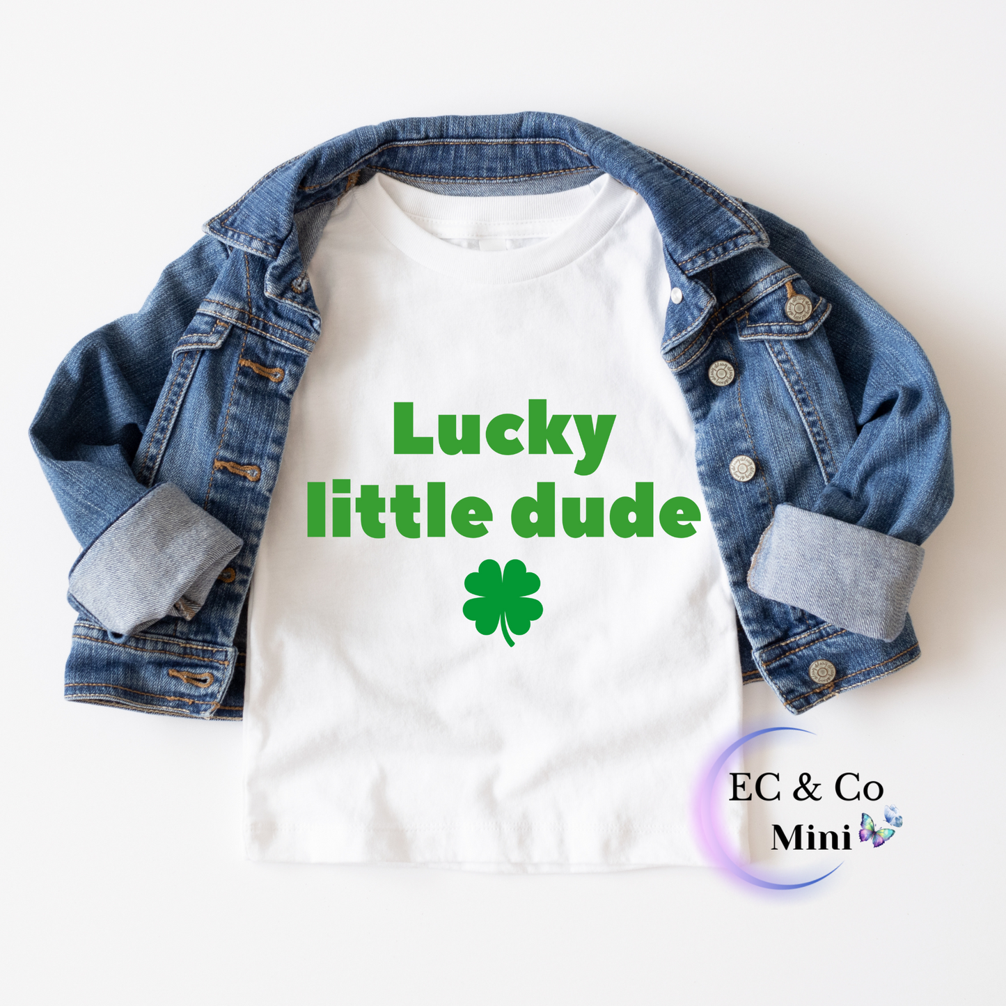 Lucky little dude kids shirt boy shirt st patricks day shirt birthday shirt kid party shirt Christmas shirt birthday shirts