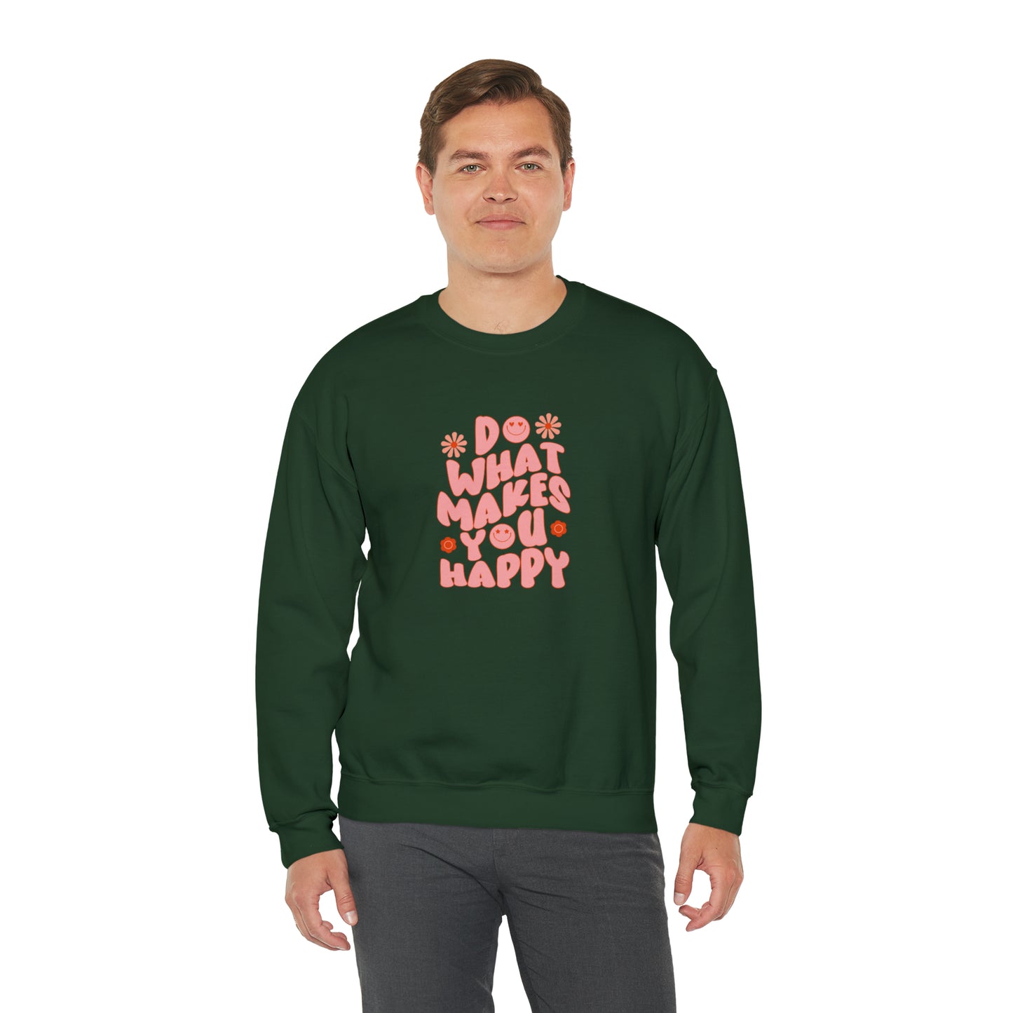 Do what makes you happy Sweatshirt, Teach love inspire sweater, Teacher mode shirt, Christmas Sweater, Christmas Crewneck, Holiday gift
