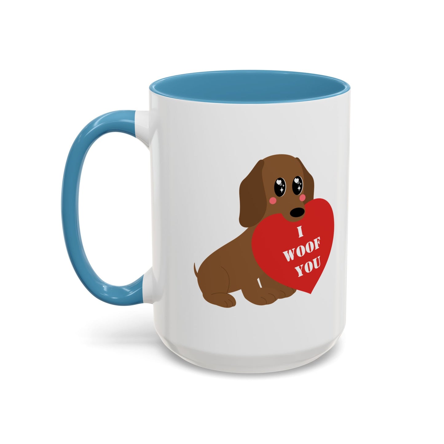 Dog lover mug I woof you mug Valentines day mug i love you Galantines day Bestie gift for her gift tea Mug Coffee Gift for Mom vday gift