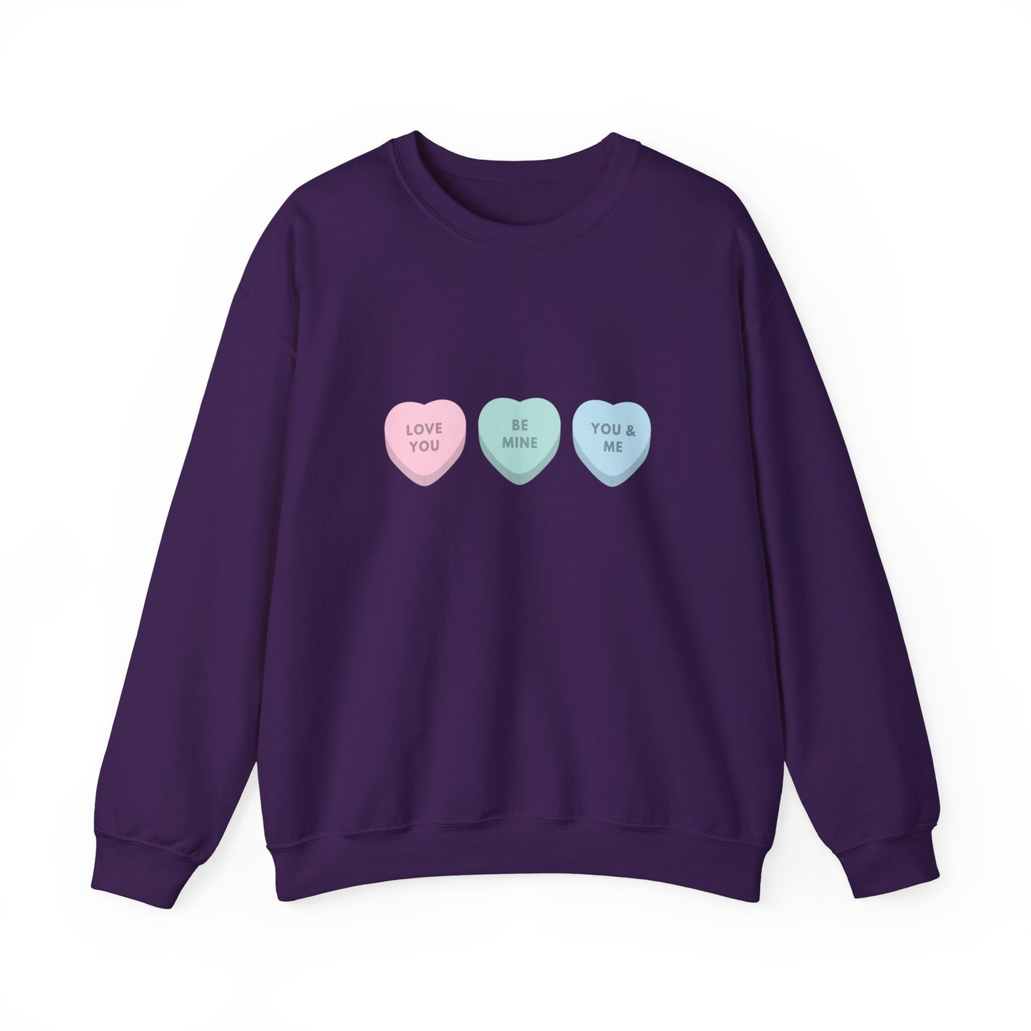 Valentines Day sweatshirt Gift for her gift for him valentines crew neck be mine candy sweater funny sweater Love shirt Valentine's shirt