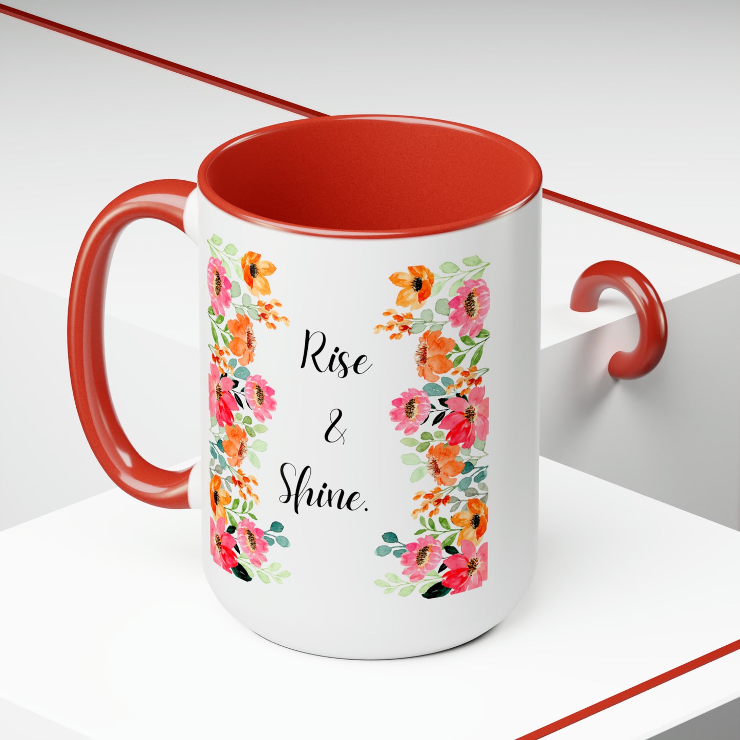 Rise and shine Mug Bossbabe energy Mother of the bride Mug Coffee Mugs Christmas gift for her 15oz gift for mom girlboss tea lover