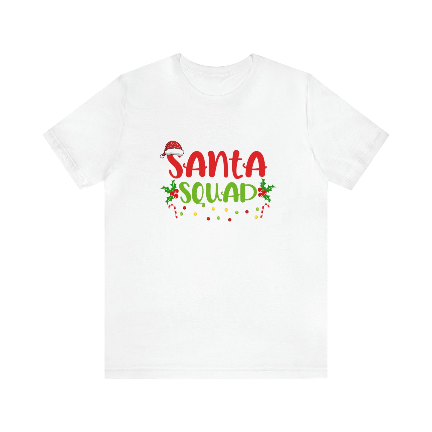 Santa's squad Matching Family Christmas Shirts Santa claus Hat family tshirts Family Christmas Shirt Xmas Tee Custom Christmas Tshirt photos