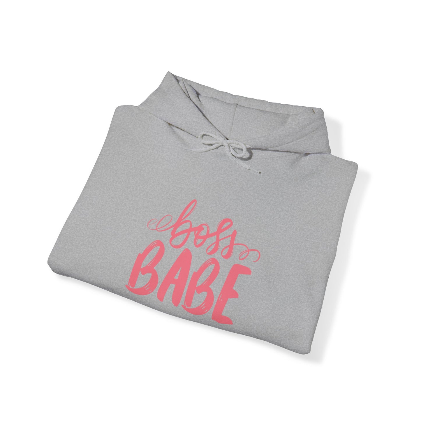 Boss Babe hoodie, boss babe energy, gift for her, millionaire babe, Unisex Heavy Blend Hooded Sweatshirt