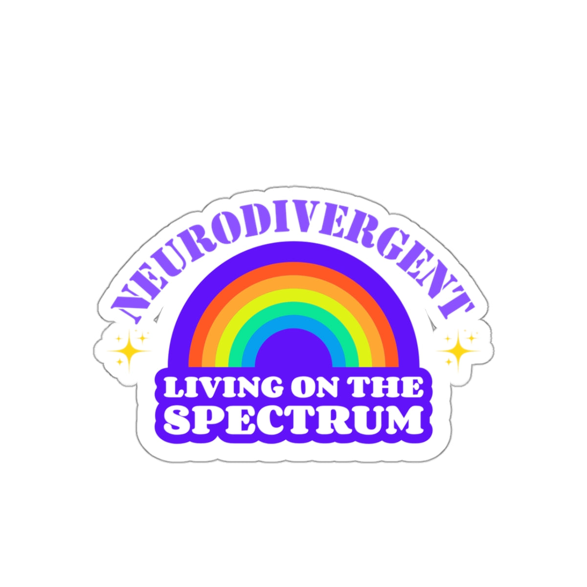 NeuroDivergent sticker autism sticker neurospicy bestie gift for her bestfriend gift Kiss-CutSticker my last fuck sticker autism awareness