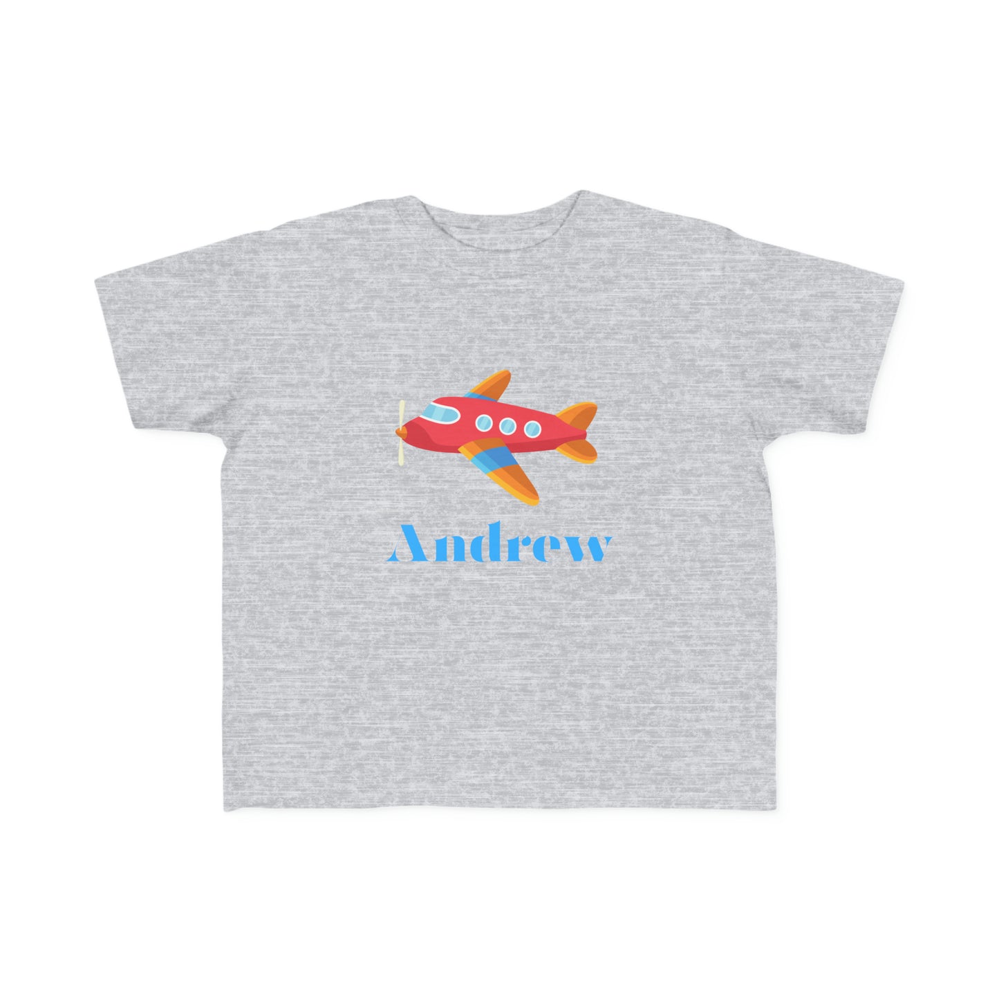 Personalized toddler shirt airplane Shirt ufo shirt toddler birthday shirt Christmas shirt kid Tshirt Trex fun tee Toddler's Fine Jersey Tee