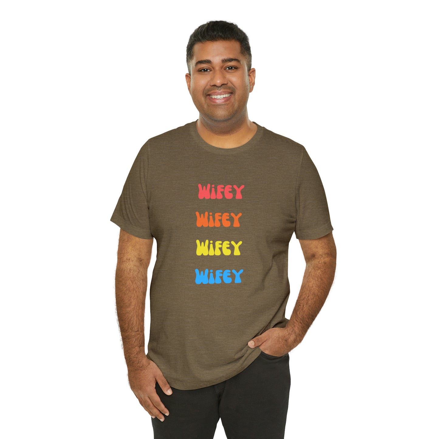 Wifey Wifey T-Shirt Aesthetic Shirt Trendy Shirt Shirt With Words On Back Tumbrl Positive Tee Gift for him Gift for her
