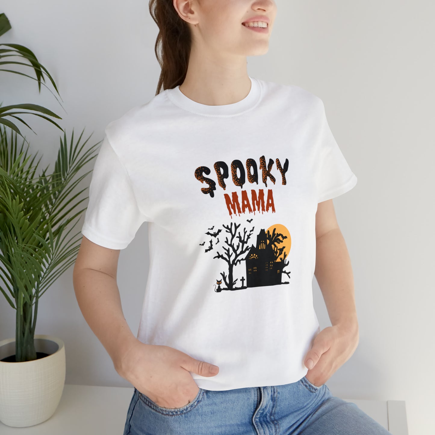 Spooky Mama Halloween shirt,The boo crew tee,trick or treat ghost Halloween tshirt,Halloween Sweatshirt,Spooky Season T Shirt,Christmas gift