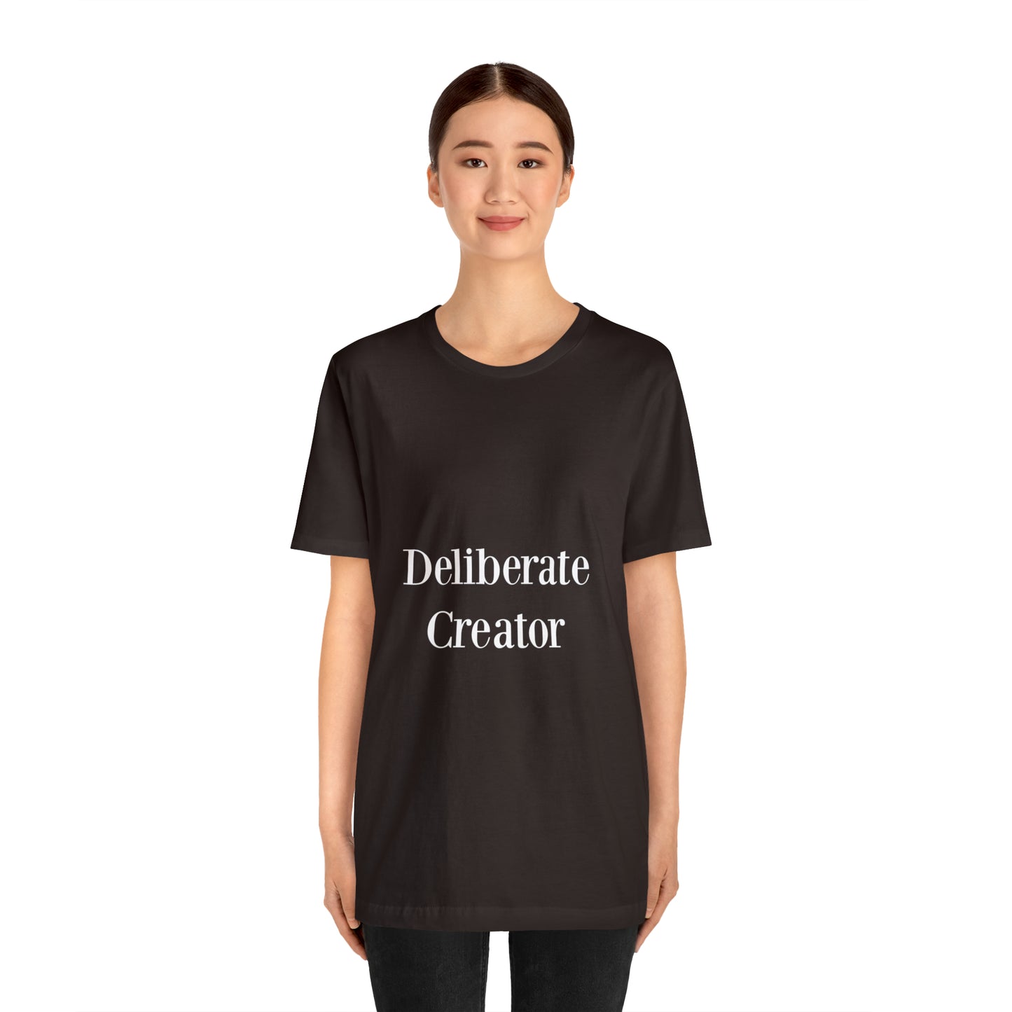 Deliberate creator tee,  Unisex Jersey Short Sleeve Tee