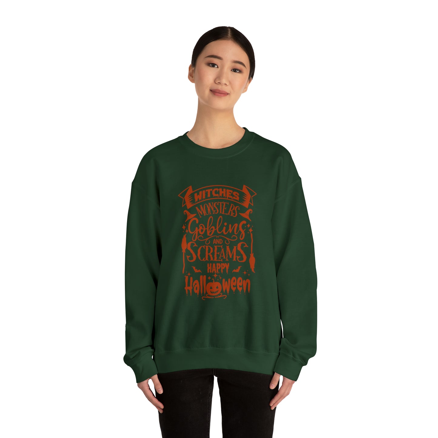 Witches Monsters Halloween Sweatshirt Ghostface Shirt Funny Halloween Horror Shirt Halloween Women's Sweatshirt Funny Halloween Tee Unisex