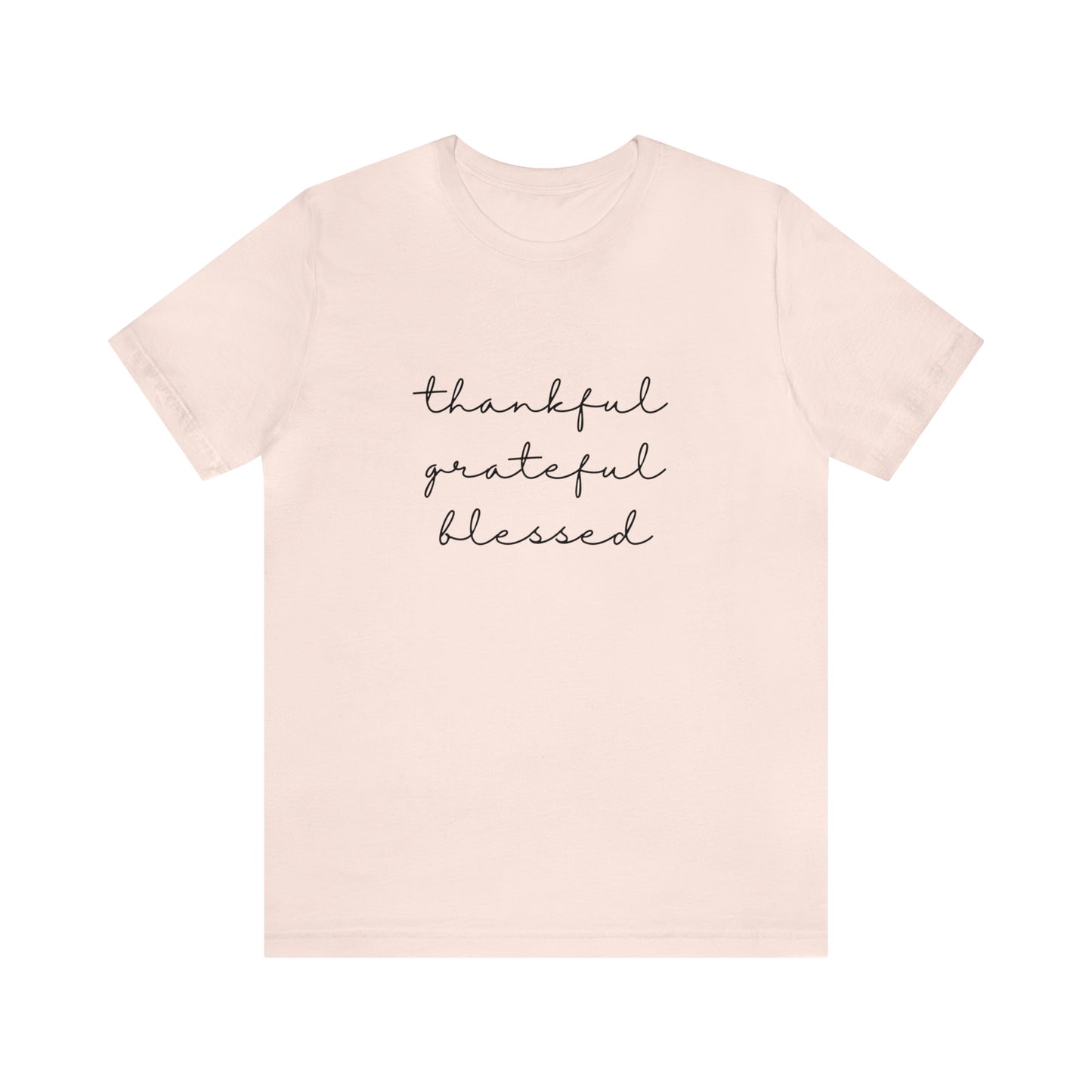 Thankful grateful blessed shirt give thanks Tshirt Thankful Shirt Women's Thanksgiving Cute Thanksgiving Shirt Fall Clothing Thankful Family