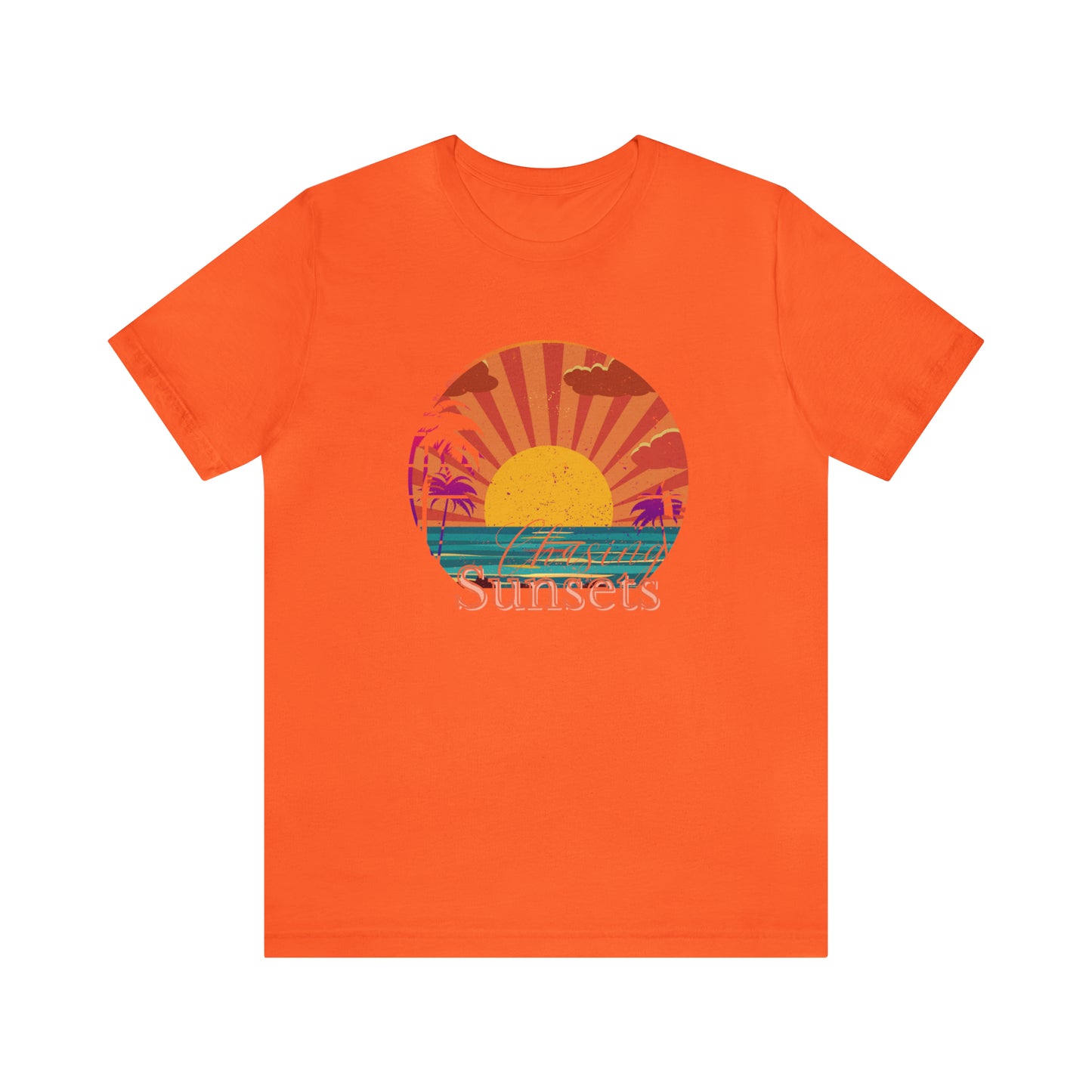 Chasing Sunsets shirt Adventurer shirt Good vibes only T shirt gift for her gift for him vacation shirt best friend