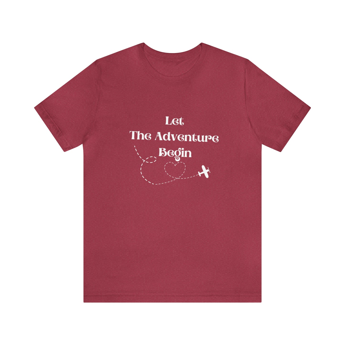 Let the Adventure begin shirt, travel tee,Unisex vacation shirt, Vacation tshirt, Family vacation shirt,best friend, Christmas gift