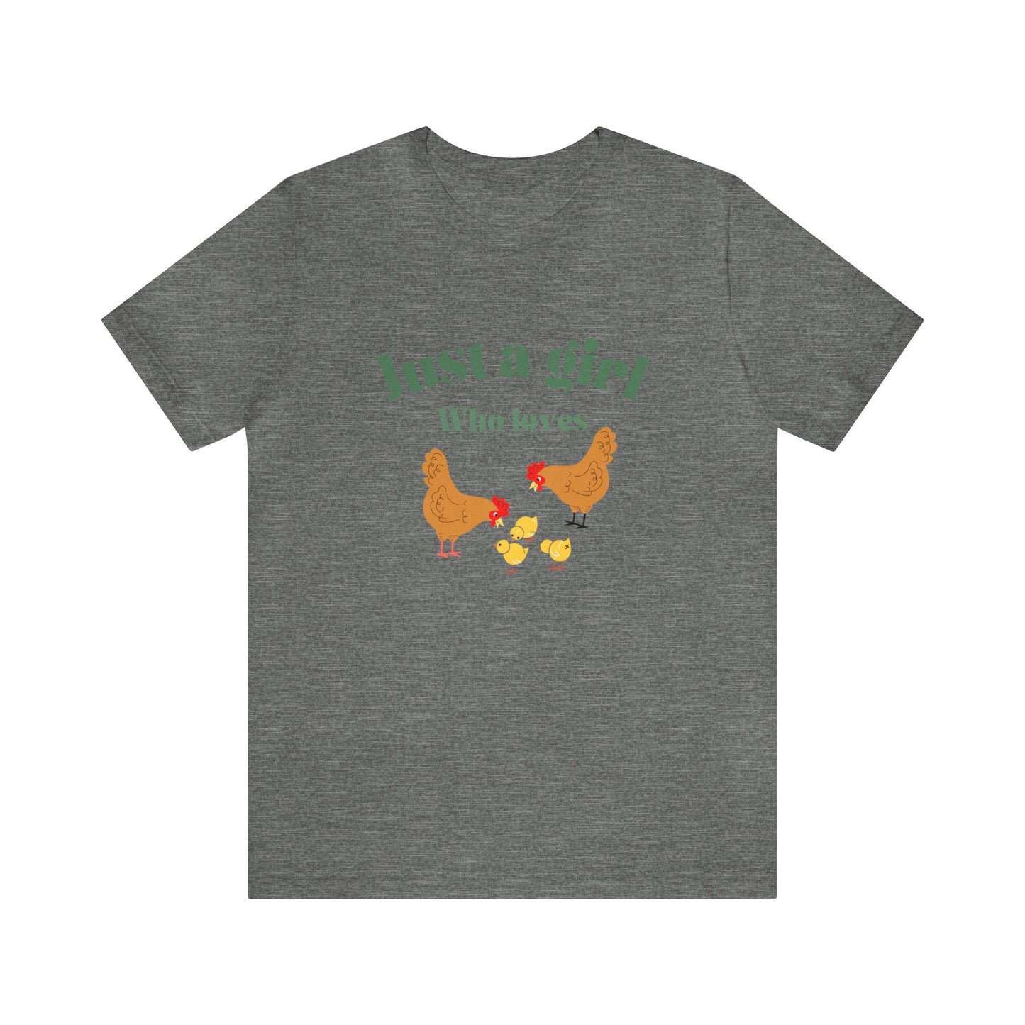 Just a girl who loves chickens shirt funny gift for her chicken shirt girlfriend shirt birthday Shirt Matching travel Tees farm life style