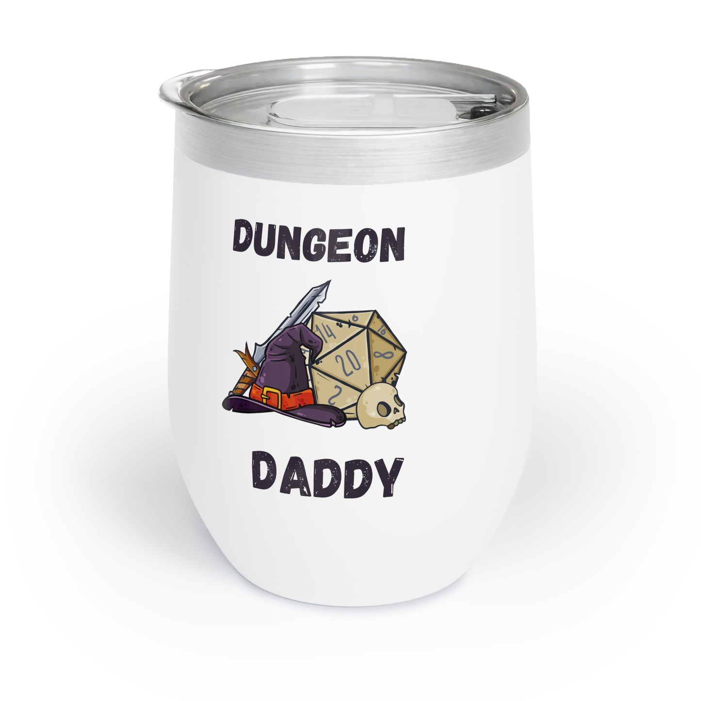 Dungeon Daddy tumbler DND gift for him dad coffee tumbler gift for her wine tumbler father's day gift for brother padrino gift coffee mug