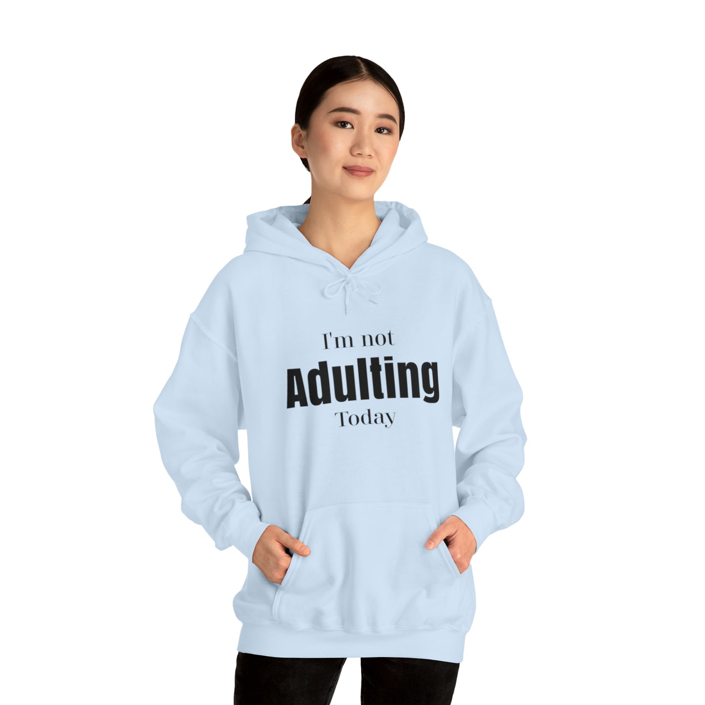 Adulting Sweatshirt unisex, I'm not adulting today, Funny adulting shirt Christmas Sweater,Christmas boss mom,Holiday Christmas gift