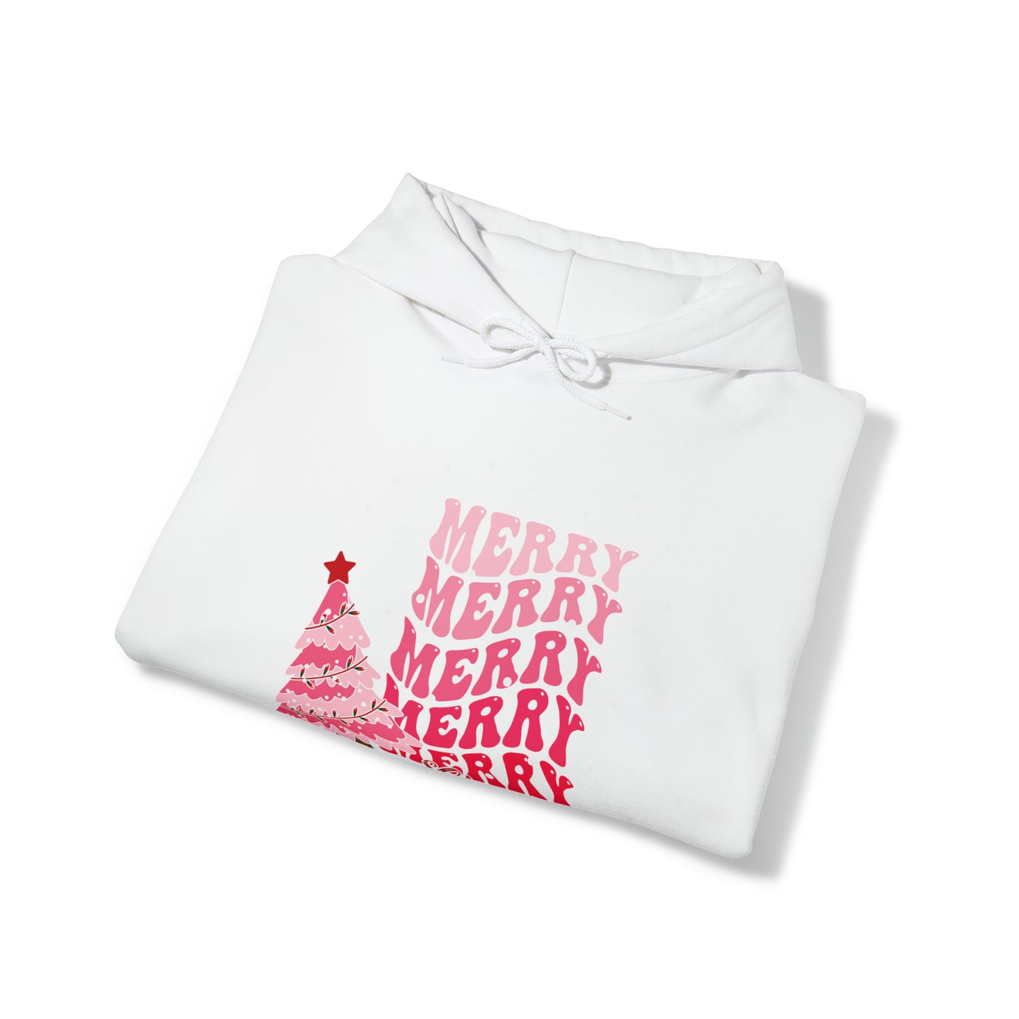 Festive AF hoodie blue Merry Bright Christmas Sweatshirt for Women Men Christmas Sweater Holiday Christmas gift for her gift for him