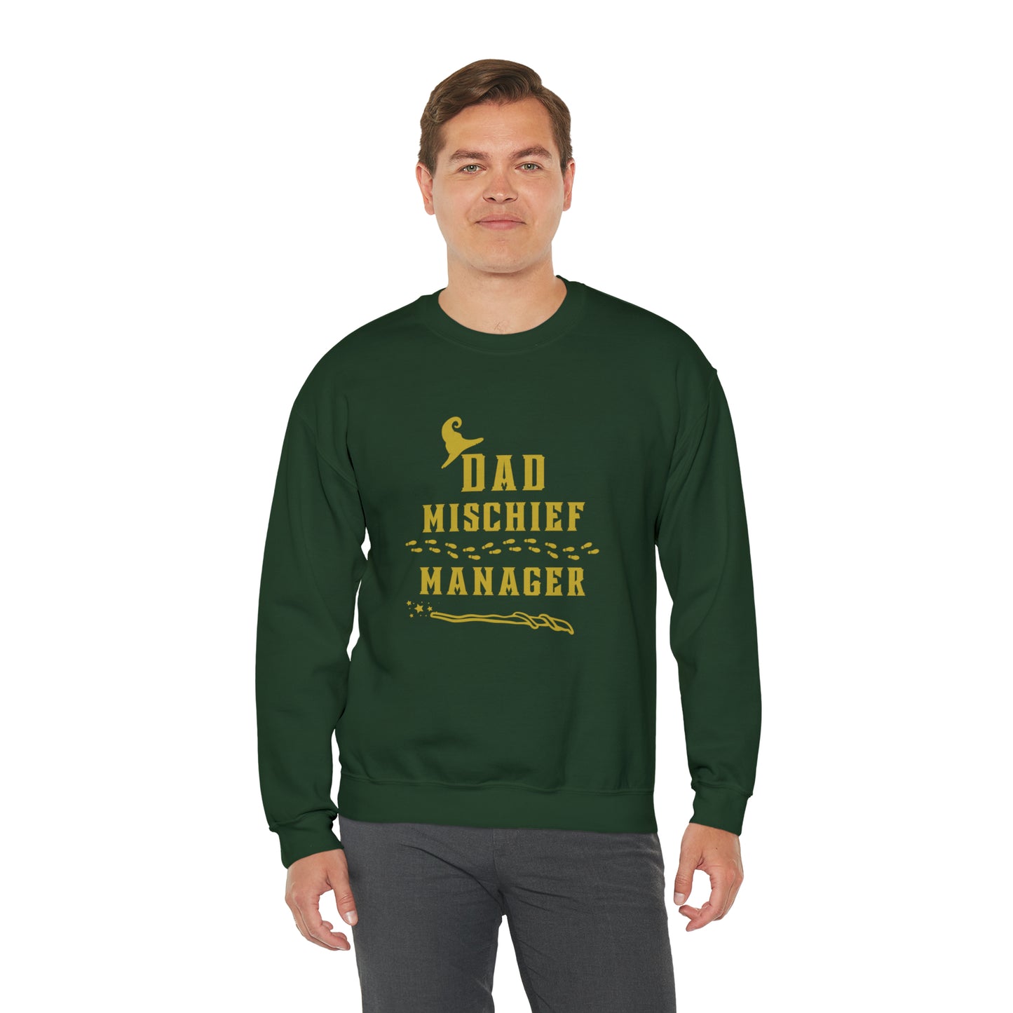 Dad Mischief Manager Hogwarts Alumni sweatshirt Universal Studios Shirts wizard House School Merry Christmas gift for her gift for him