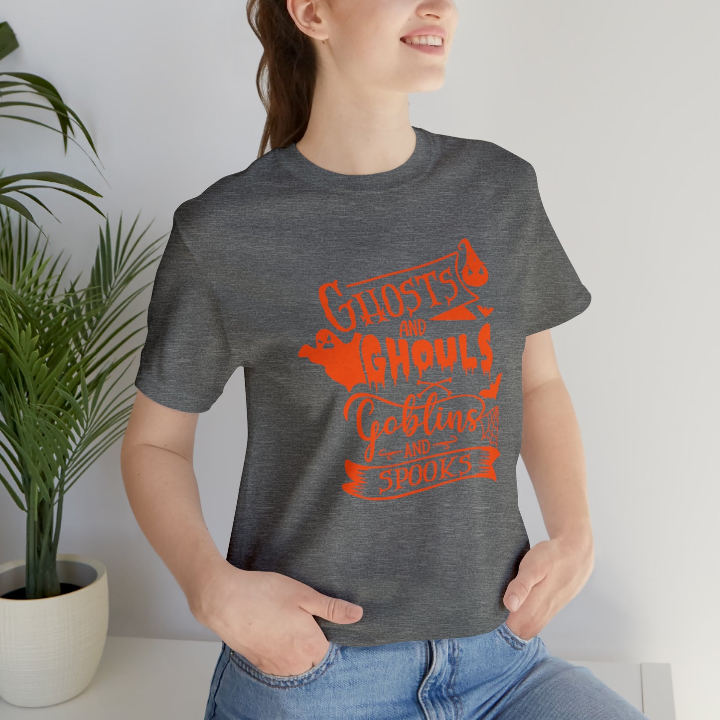 Spooky Halloween shirt, ghouls trick or treat ghost Halloween tshirt,Halloween Sweatshirt,Spooky Season T Shirt,Christmas gift