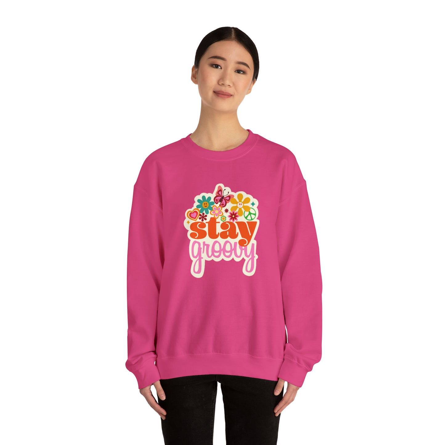 Stay Groovy sweatshirt, good vibes sweater, love inspire sweatshirt mode sweater, Homeschooling sweatshirt mom shirt, shirt unisex gift