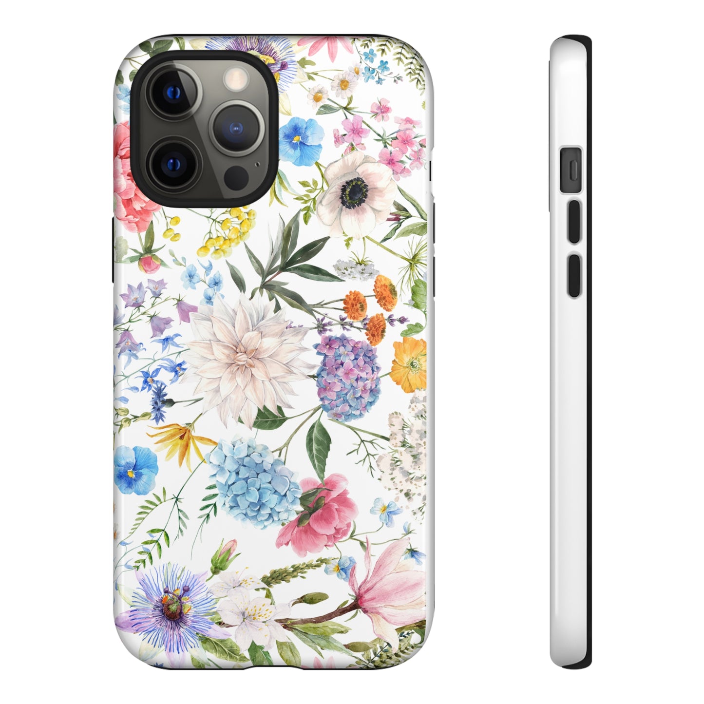 Floral phone case mother's day gift best friend gift for her gift for him flower cell phone cases Tough Cases