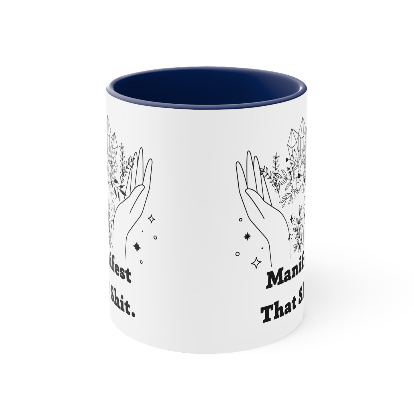 Manifest that shit mug spiritual motivational gift birthday gift custom mug gift for best friend coffee tea gift for her gift for him 11oz