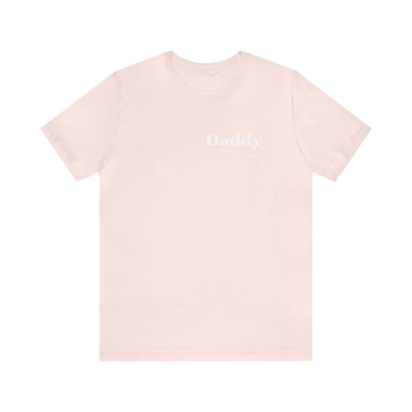 Daddy shirt pregnancy reveal shirt New dad gift dad shirt new mom shirt Christmas gift for her gift for him bridal shower gift
