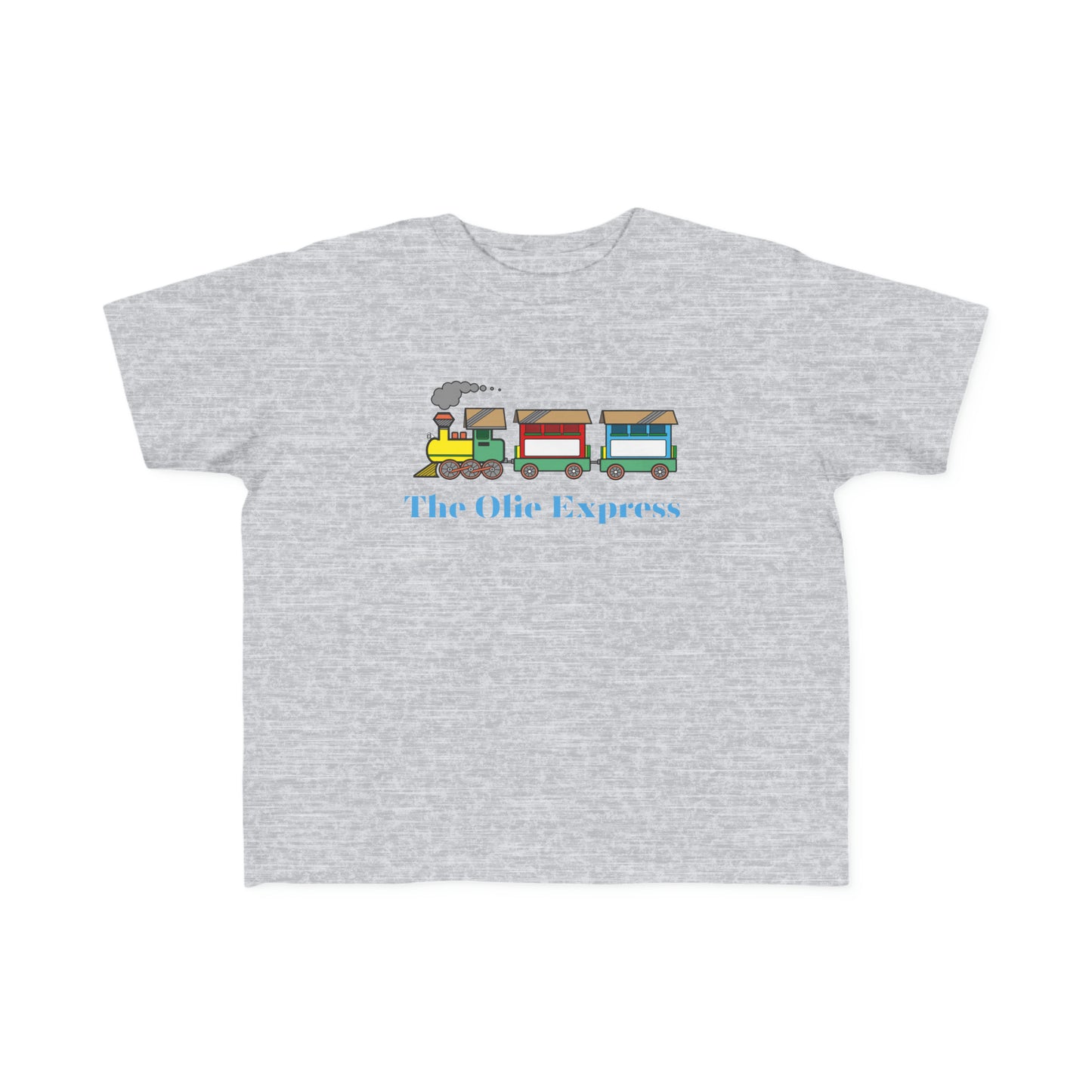 Personalized toddler shirt train toddler shirt train Express birthday shirt Christmas kid Tshirt Trex fun tee Toddler's Fine Jersey Tee