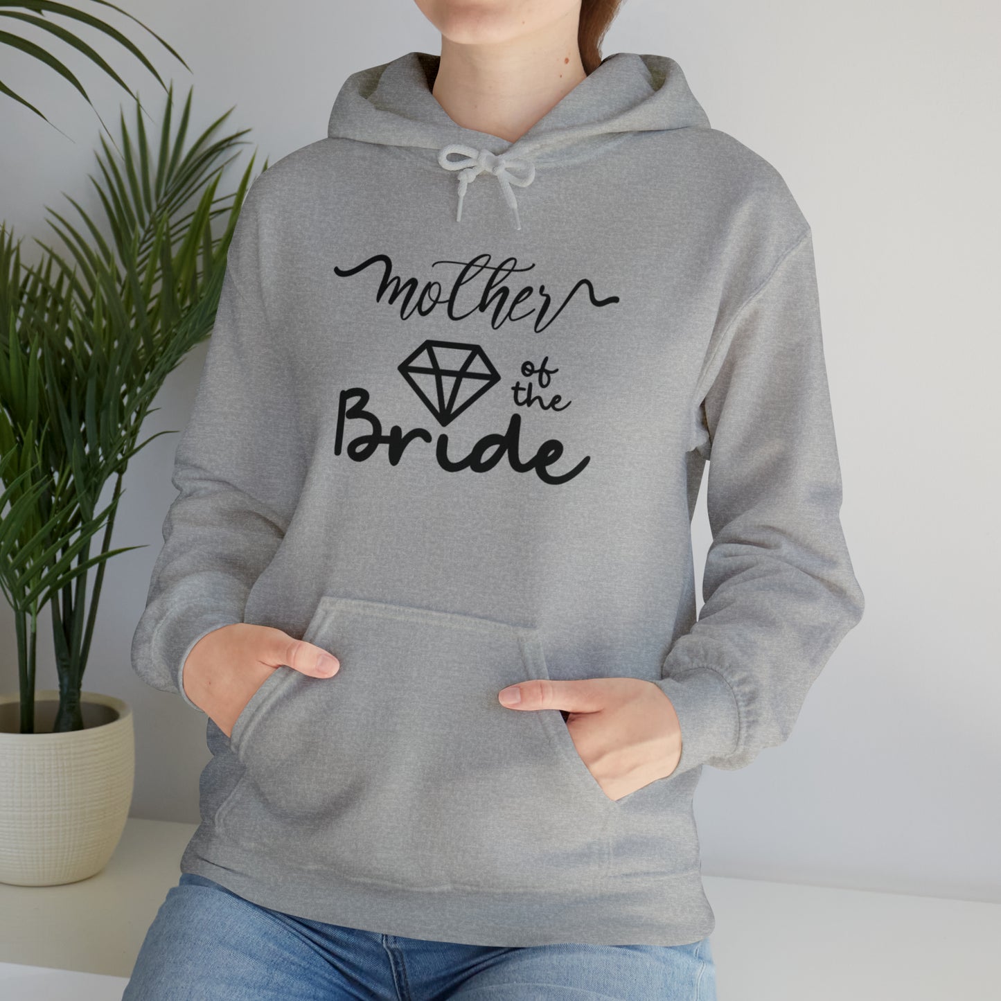 Mother of the bride Hoodie, bridal party clothes, wedding shower gift, Birthday gift for her, gift for him,Galantine gift for her, unisex
