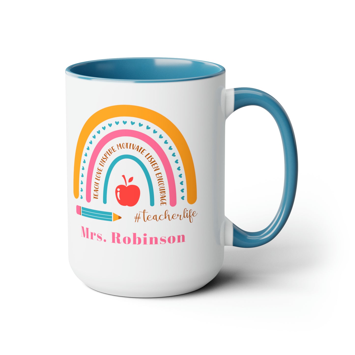 Personalized name mug custom teacher gift teacher appreciation vibes  lady mug Supervisor mug Coffee Mug gift for her Mug wife Coffee Mug