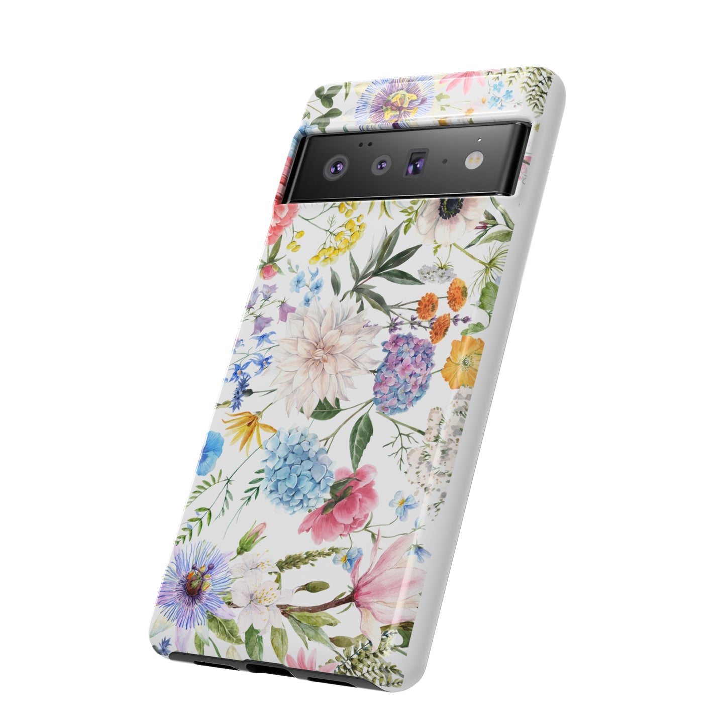 Floral phone case mother's day gift best friend gift for her gift for him flower cell phone cases Tough Cases