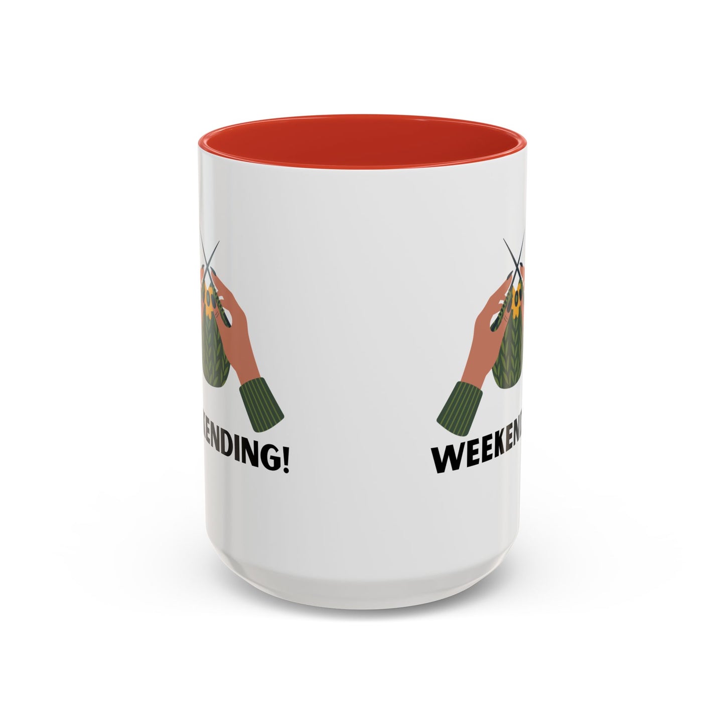 Knitting weekending mug coffee lover weekending vibes mug Coffee Mug swift Funny Coffee Cup Cat Lady Gift Cat Lover Gift Cat Mom christmas