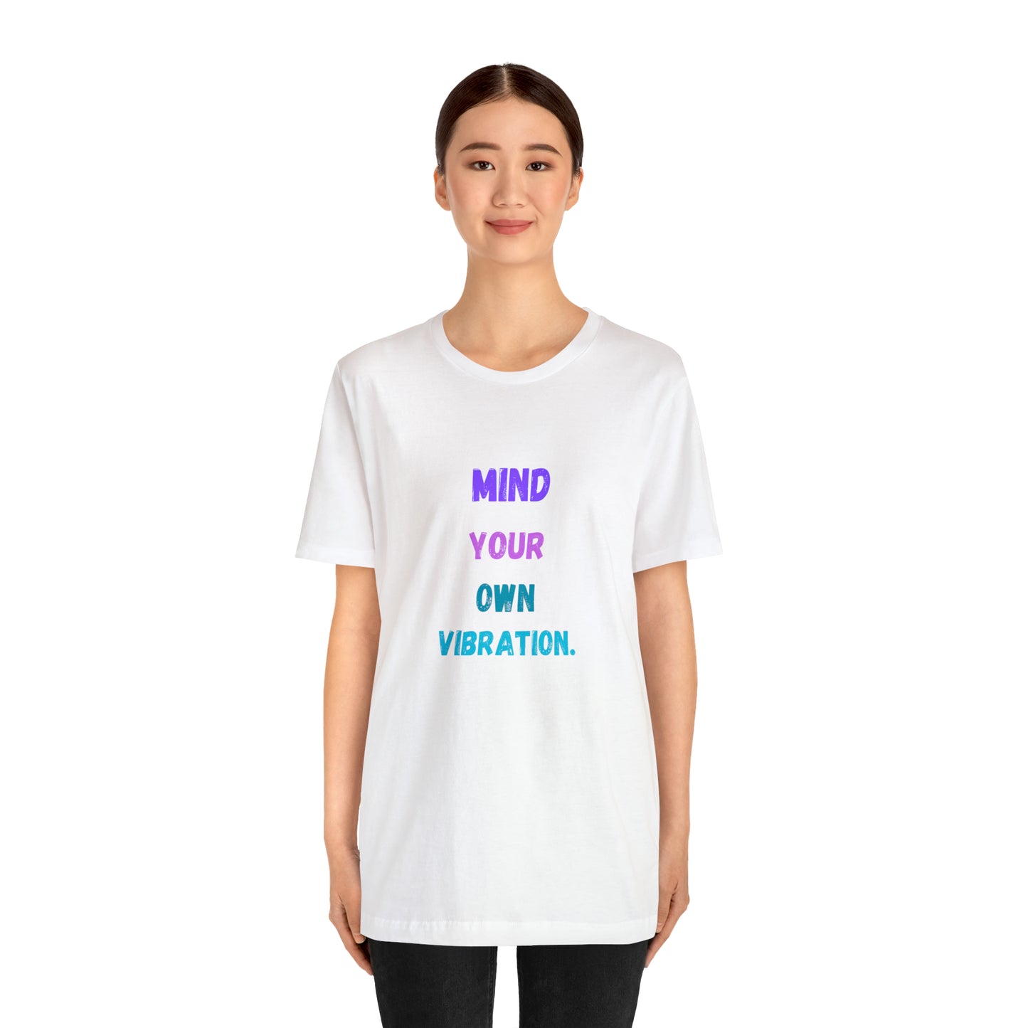 Spiritual shirt Mind your own vibration t-shirt Zen gift for her gift for him yogawear meditation gifts best friend Christmas gift