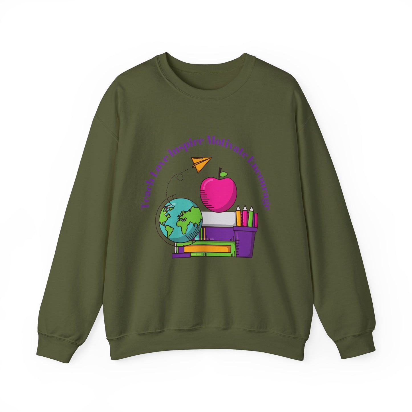 Teacher love motivate sweater gift for her teacher sweater custom sweater funny Valentine's sweater gift for him professor gift birthday