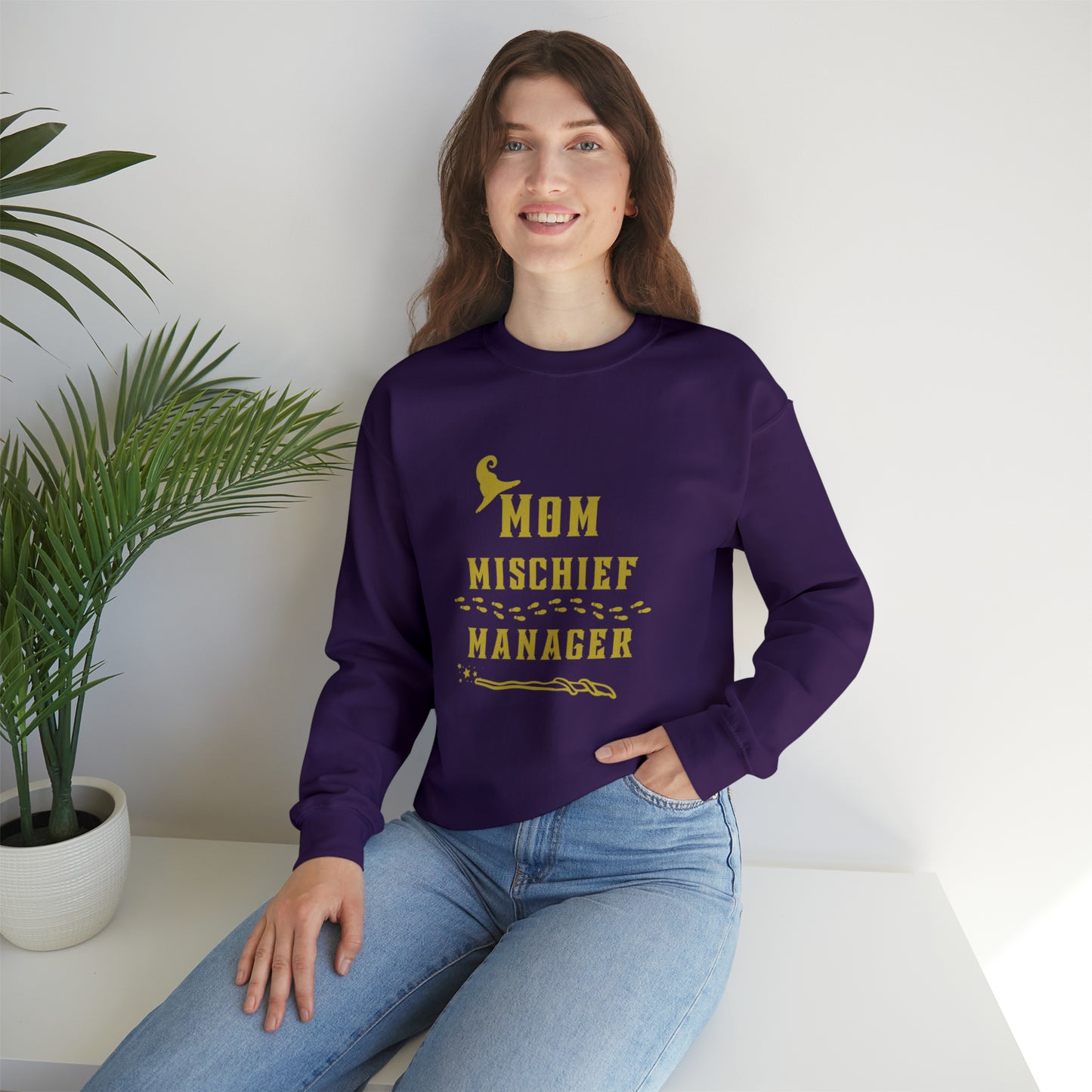 Mom Mischief Manager Hogwarts Alumni sweatshirt Universal Studios Shirts wizard House School Merry Christmas gift for her gift for him