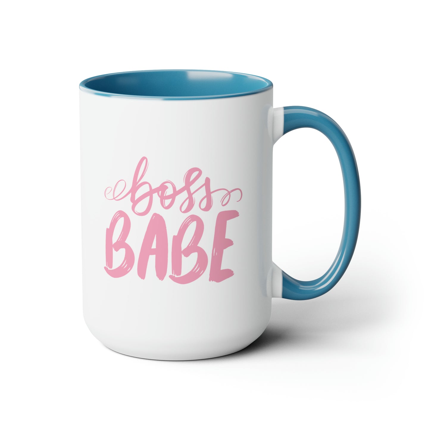 Pink Bossbabe mug Christmas mug gift for mom gift mug Floral mug gift for her Mug funny gift for wife Coffee Mugs Christmas gift 15oz