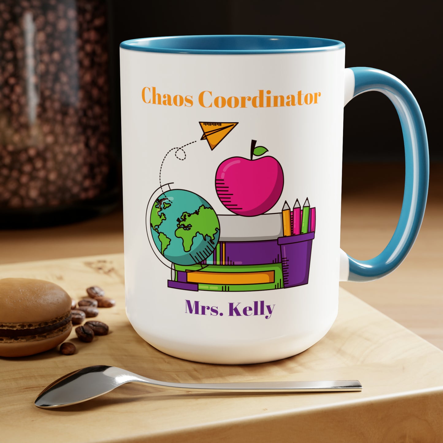 Personalized name mug custom teacher gift teacher vibes Boss lady mug Supervisor mug Coffee Mug gift mug gift for her Mug wife Coffee Mugs