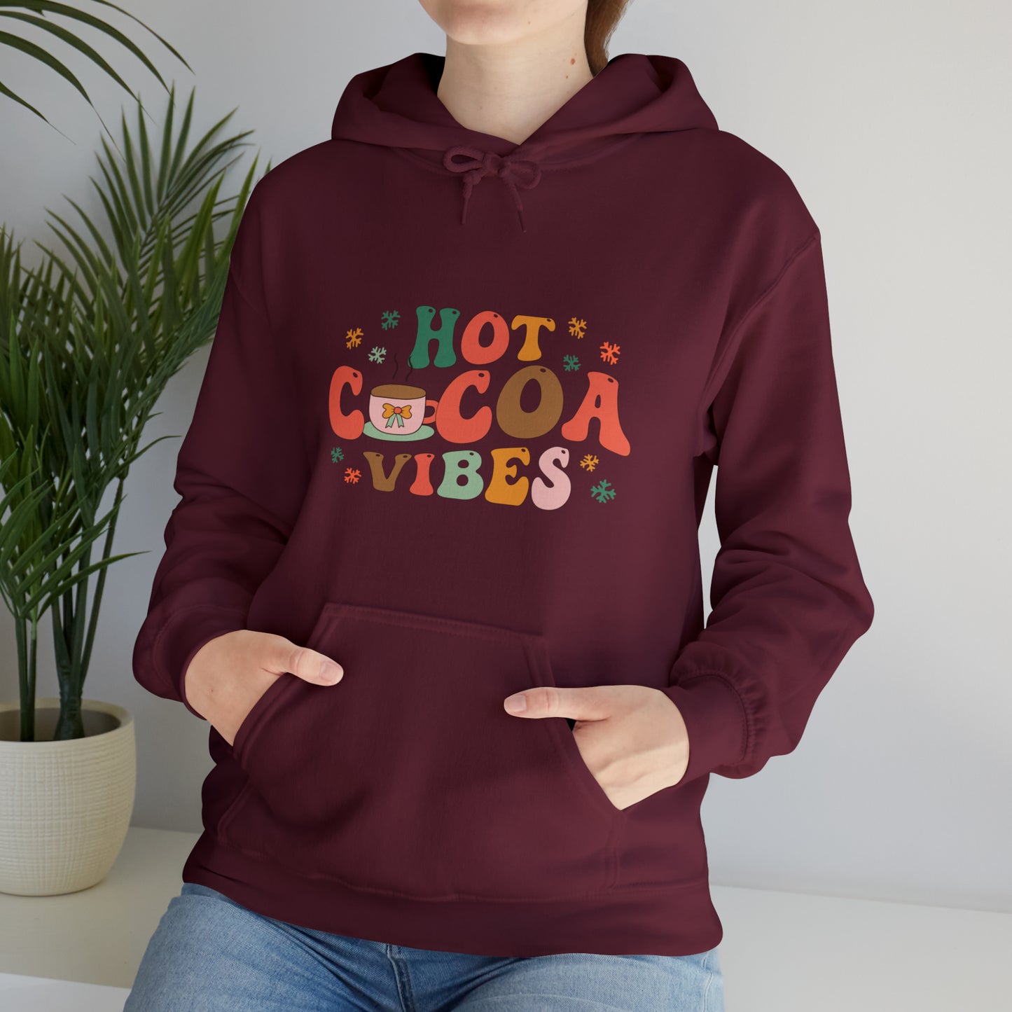 Hot cocoa vibes hoodie, autumn vibes Halloween Sweatshirt,Halloween Sweatshirt, spooky T Shirt,Retro Halloween Sweater,Christmas gift