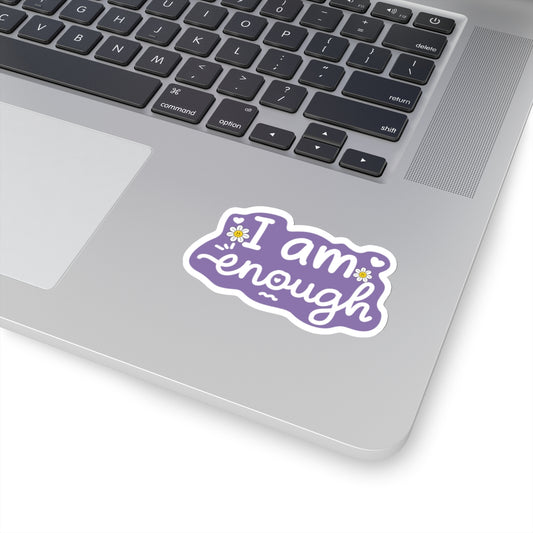 I am enough sticker purple lover You are loved sticker bestie sticker motivation witch gift bestfriend gift Kiss-Cut sticker self love