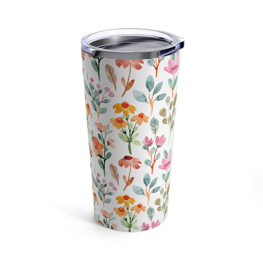 Floral tumbler Mother's day gift for Mama tumbler gift for mom gift for her Mama heart Tumbler 20oz Mama's cup bestie gift for wife