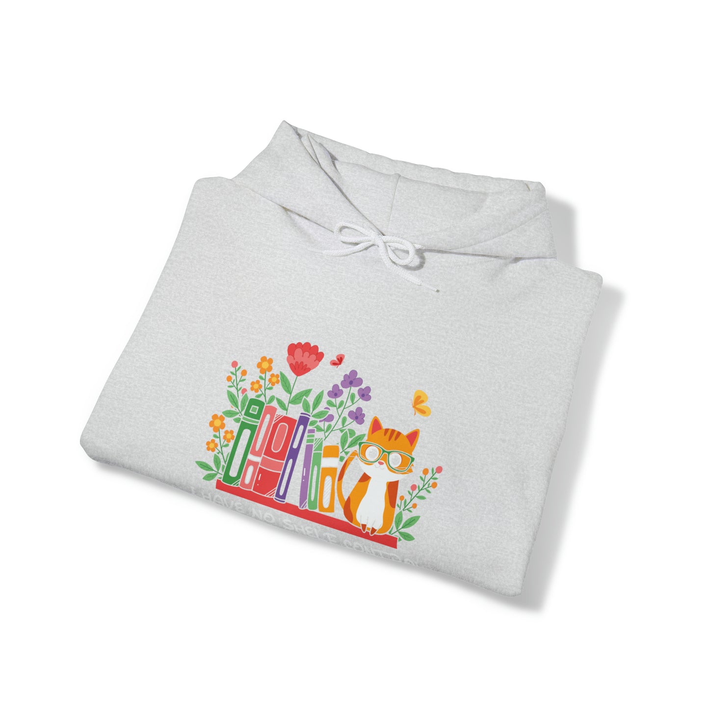 Cat lover hoodie book lover sweater BookShelf control orange cat Shirt Halloween Cat Sweatshirt Gift for Cat Lover Gift for Cat Mom Gift