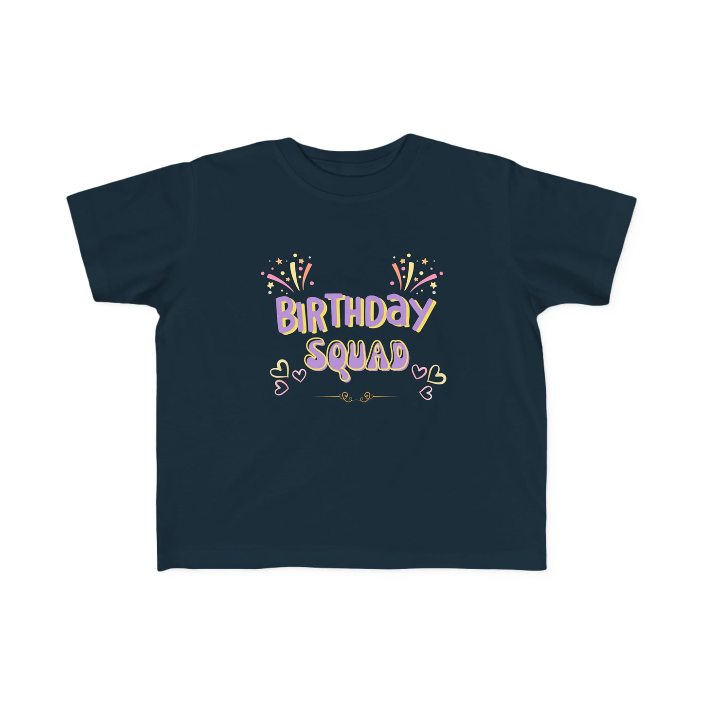 Birthday squad shirt toddler birthday shirts Birthday party Tshirt T-rex fun tee, Toddler's Fine Jersey Tee