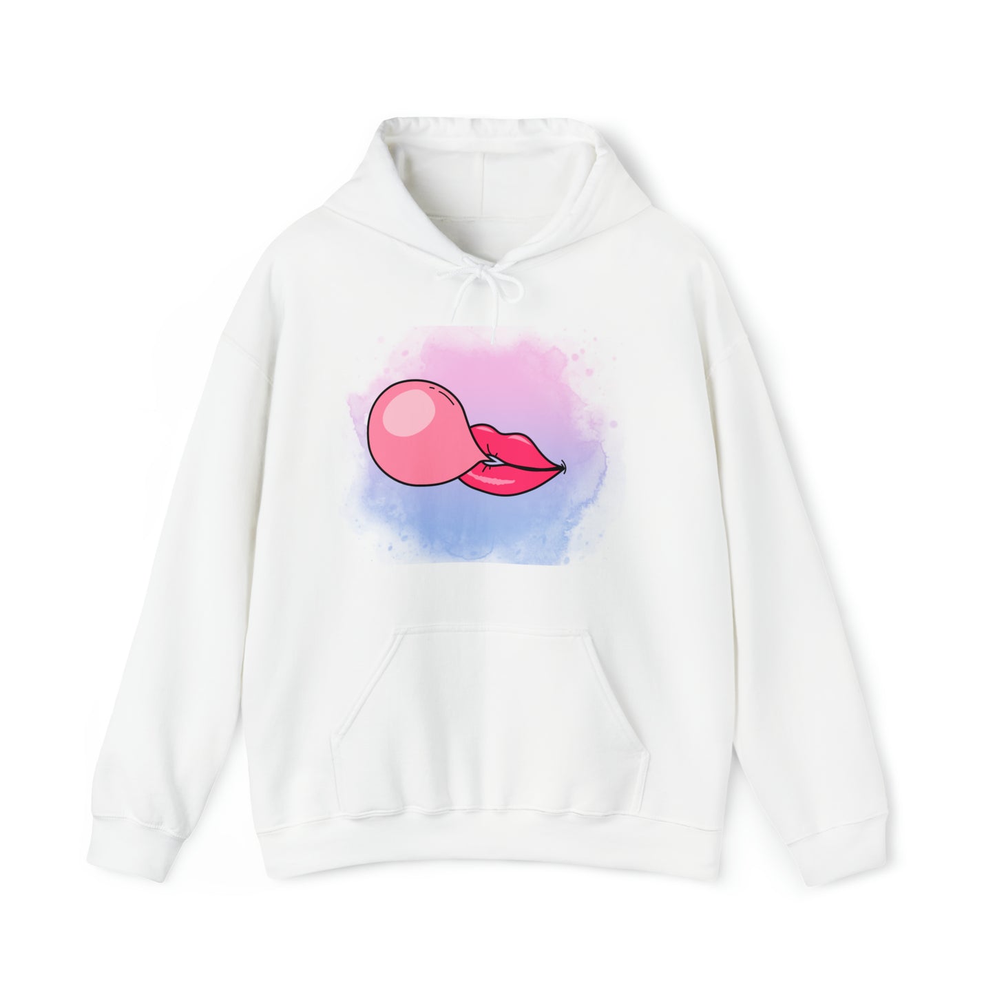 Bubble Gum kiss Hoodie, Summer Bubblegum shirt, Birthday gift for her, Galantine gift for her, best friend gift,birthday vacation,Unisex